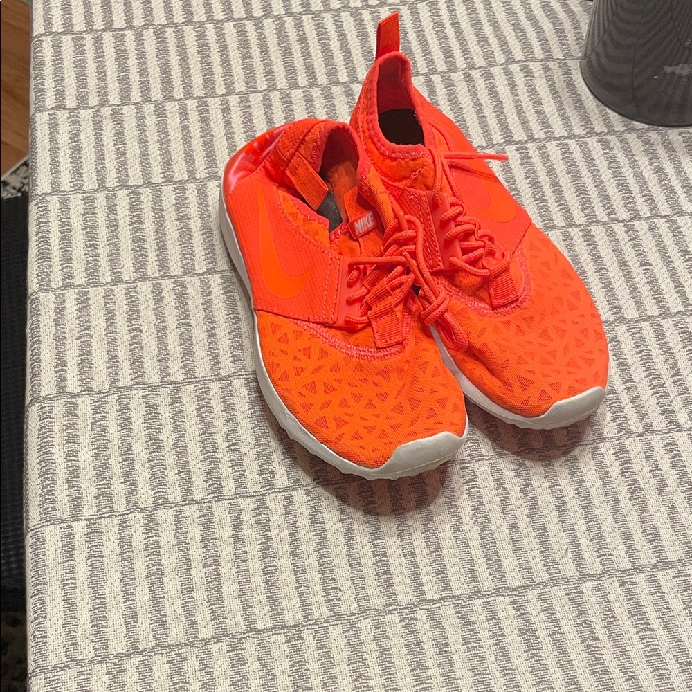 Nike Orange Athletic Shoes
